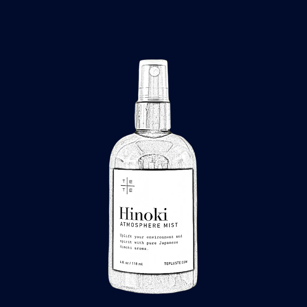 Black and White Drawing style of Mist bottle