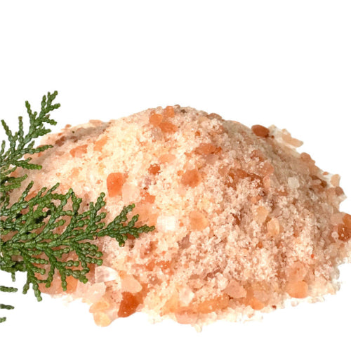 Hinoki Himalayan bath salt open loose